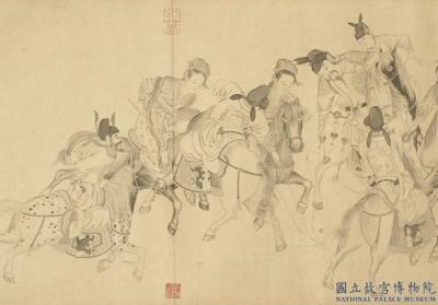 图片[2]-Tang Emperor Minghuang Playing Polo-China Archive